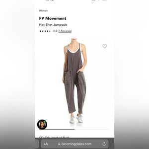 Free People onesie jumpsuit